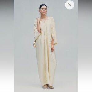 H&M Limited Edition Satin Kaftan Dress